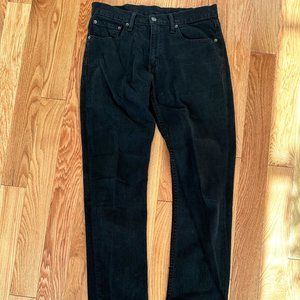 Levi's Men Black 511 Jeans 32x34 Slim Fit